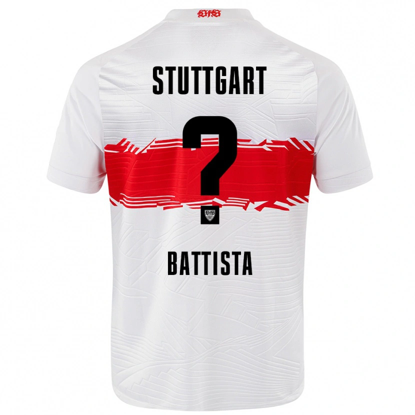 Danxen Dámské Luca Battista #0 Bílá Červená Domů Hráčské Dresy 2025/26 Dres