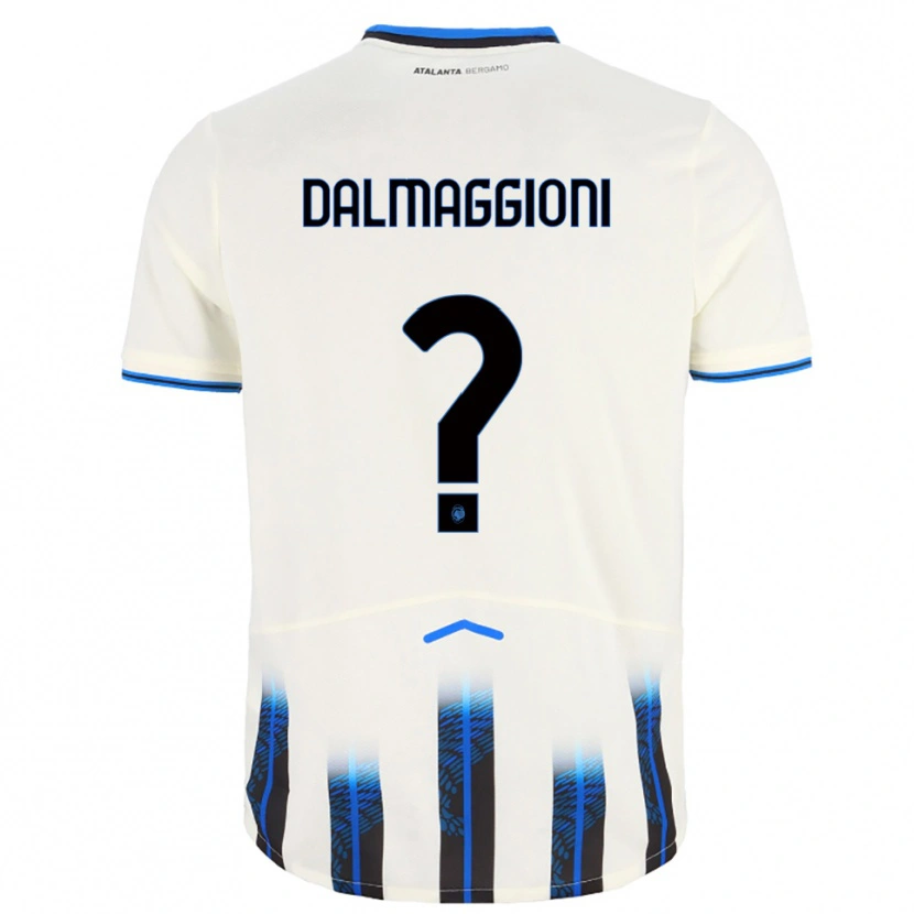 Danxen Dámské Cristian Dalmaggioni #0 Bílá Modrá Daleko Hráčské Dresy 2025/26 Dres