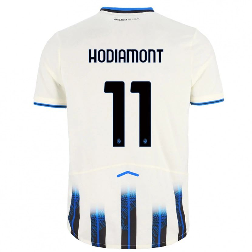 Danxen Dámské Lyam Hodiamont #11 Bílá Modrá Daleko Hráčské Dresy 2025/26 Dres