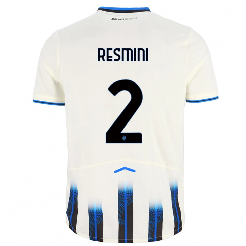 Danxen Dámské Martina Resmini #2 Bílá Modrá Daleko Hráčské Dresy 2025/26 Dres