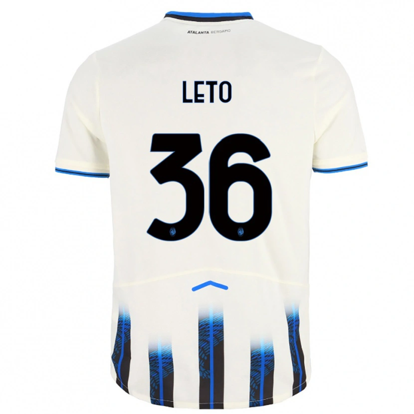 Danxen Dámské Manuel Leto #36 Bílá Modrá Daleko Hráčské Dresy 2025/26 Dres