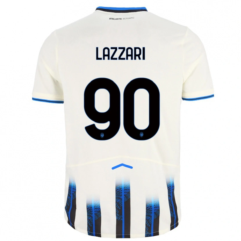 Danxen Dámské Ilaria Lazzari #90 Bílá Modrá Daleko Hráčské Dresy 2025/26 Dres