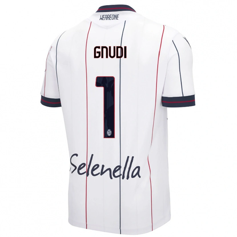 Danxen Dámské Riccardo Gnudi #1 Bílá Královská Modř Daleko Hráčské Dresy 2025/26 Dres