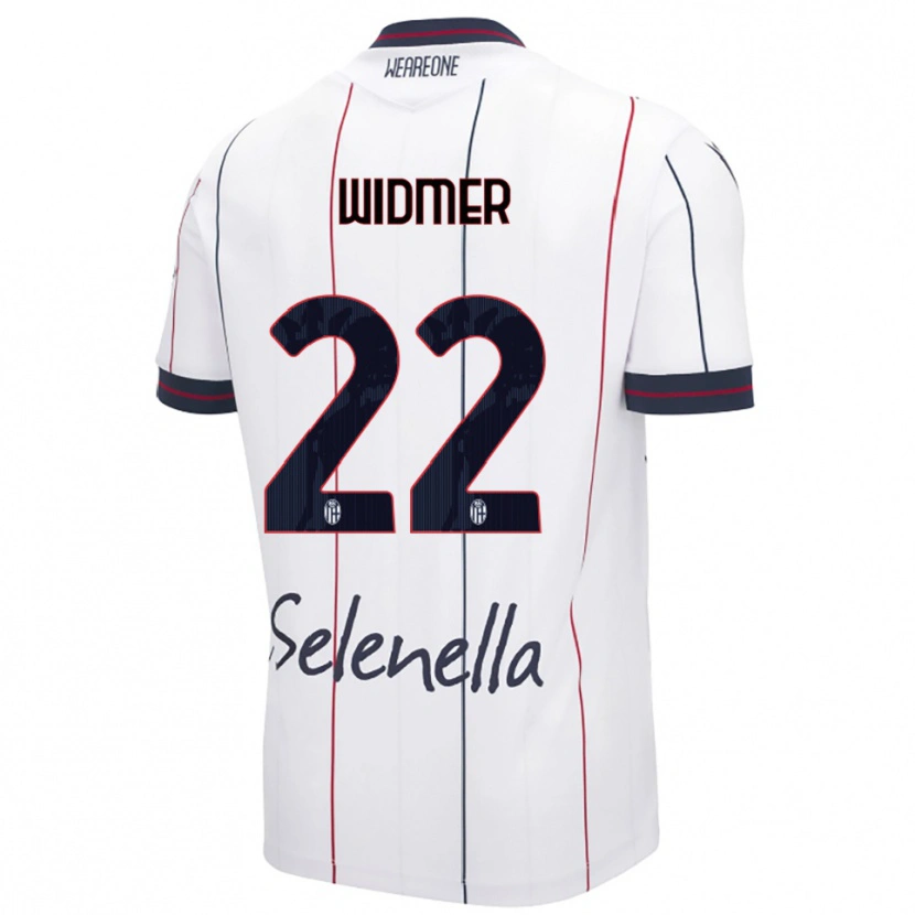 Danxen Dámské Renato Widmer D'autilia #22 Bílá Královská Modř Daleko Hráčské Dresy 2025/26 Dres