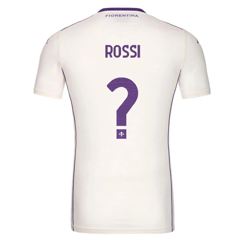 Danxen Dámské Alessandro Rossi #0 Bílá Fialová Červená Daleko Hráčské Dresy 2025/26 Dres