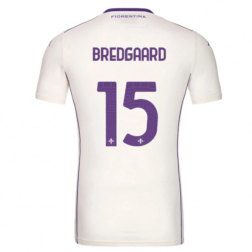Danxen Dámské Sofie Bredgaard #15 Bílá Fialová Červená Daleko Hráčské Dresy 2025/26 Dres