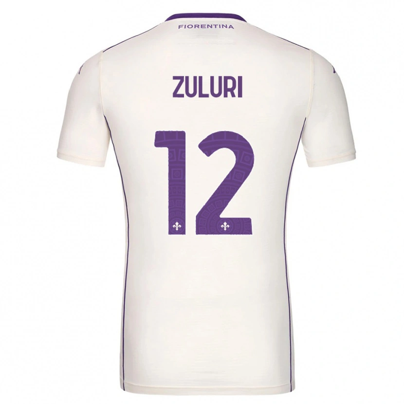 Danxen Dámské Athena Zuluri #12 Bílá Fialová Červená Daleko Hráčské Dresy 2025/26 Dres