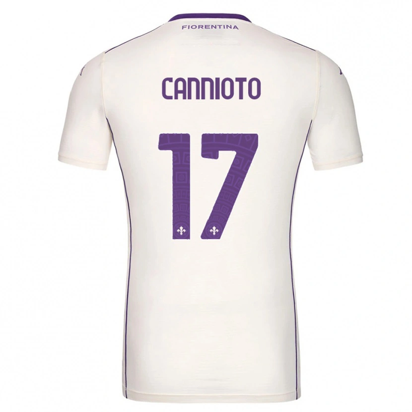 Danxen Dámské Andrea Cannioto #17 Bílá Fialová Červená Daleko Hráčské Dresy 2025/26 Dres