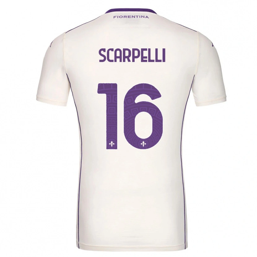 Danxen Dámské Diego Scarpelli #16 Bílá Fialová Červená Daleko Hráčské Dresy 2025/26 Dres