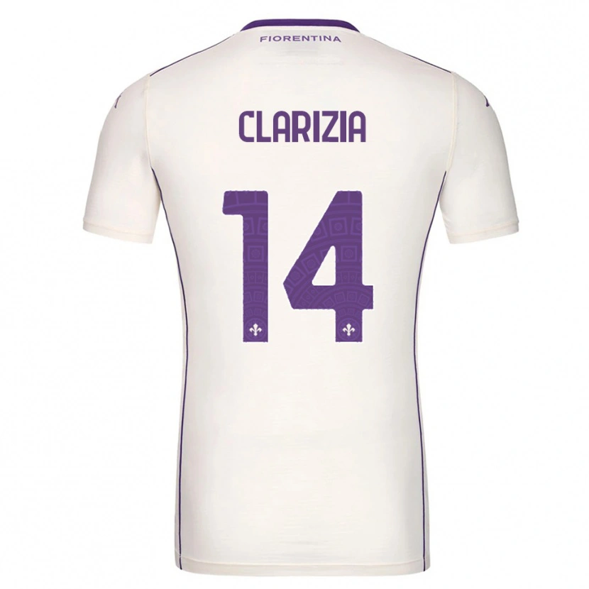 Danxen Dámské Leonardo Clarizia #14 Bílá Fialová Červená Daleko Hráčské Dresy 2025/26 Dres