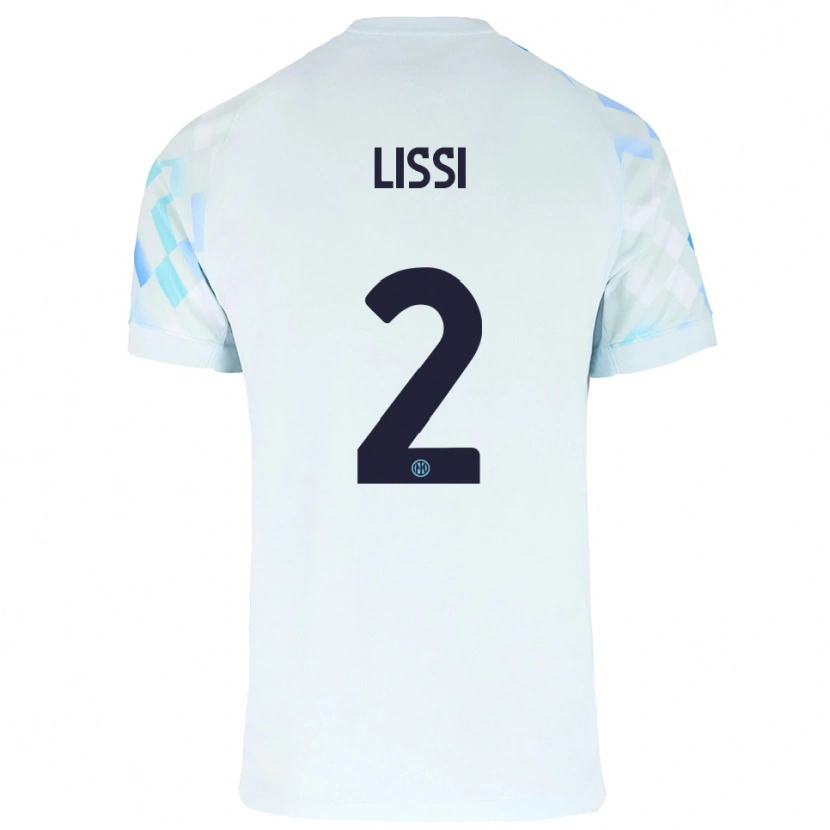 Danxen Dámské Thomas Lissi #2 Bílá Modrá Daleko Hráčské Dresy 2025/26 Dres