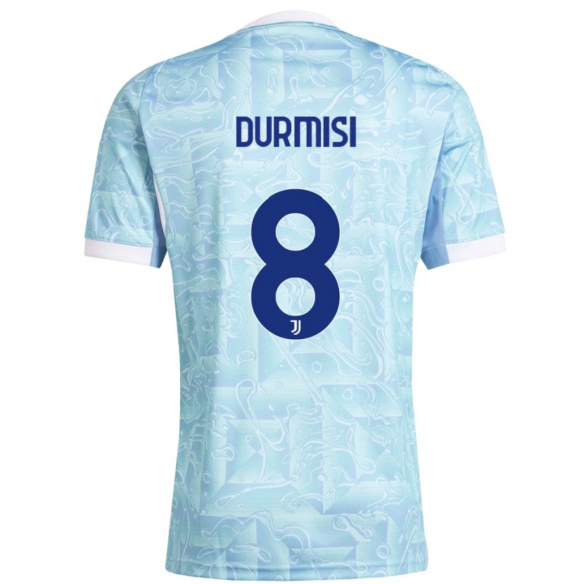 Danxen Dámské Arman Durmiši #8 Nebesky Modrá Žlutá Daleko Hráčské Dresy 2025/26 Dres