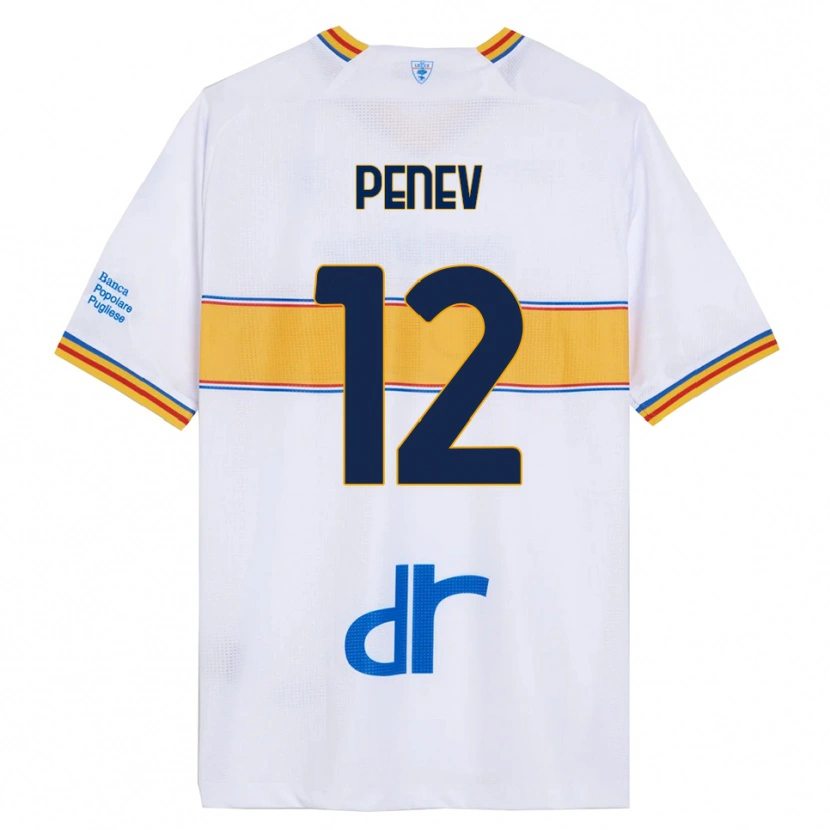 Danxen Dámské Plamen Penev #12 Bílá Žlutá Daleko Hráčské Dresy 2025/26 Dres