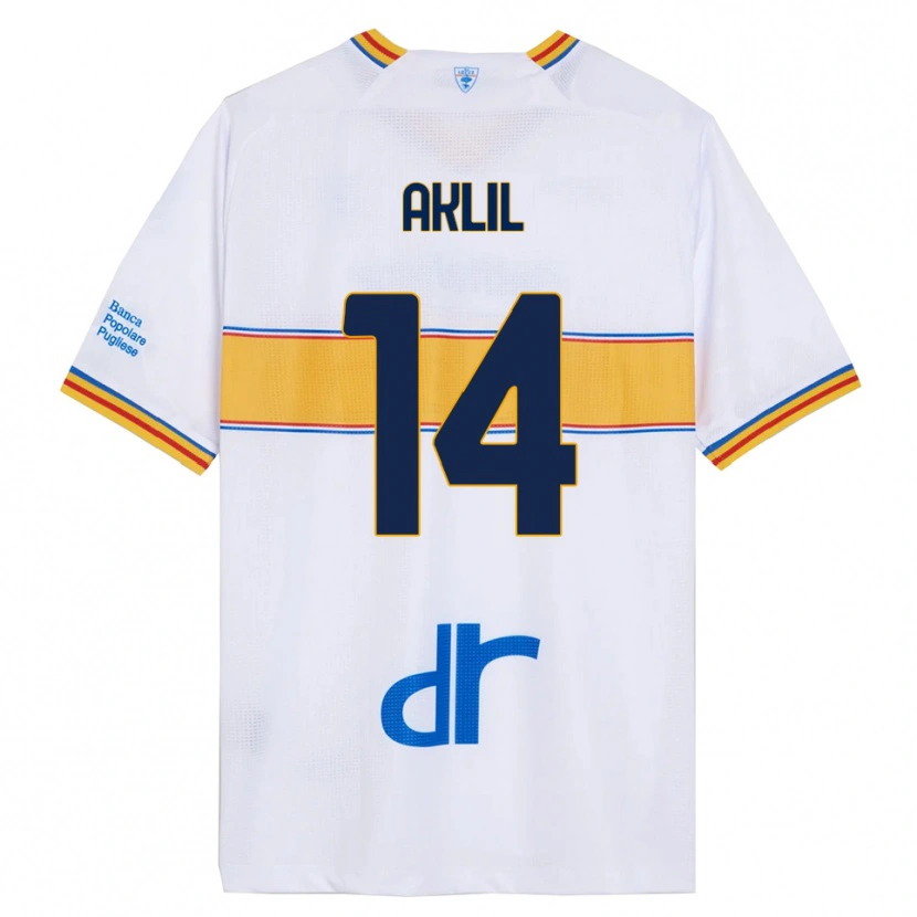 Danxen Dámské Lino Aklil #14 Bílá Žlutá Daleko Hráčské Dresy 2025/26 Dres