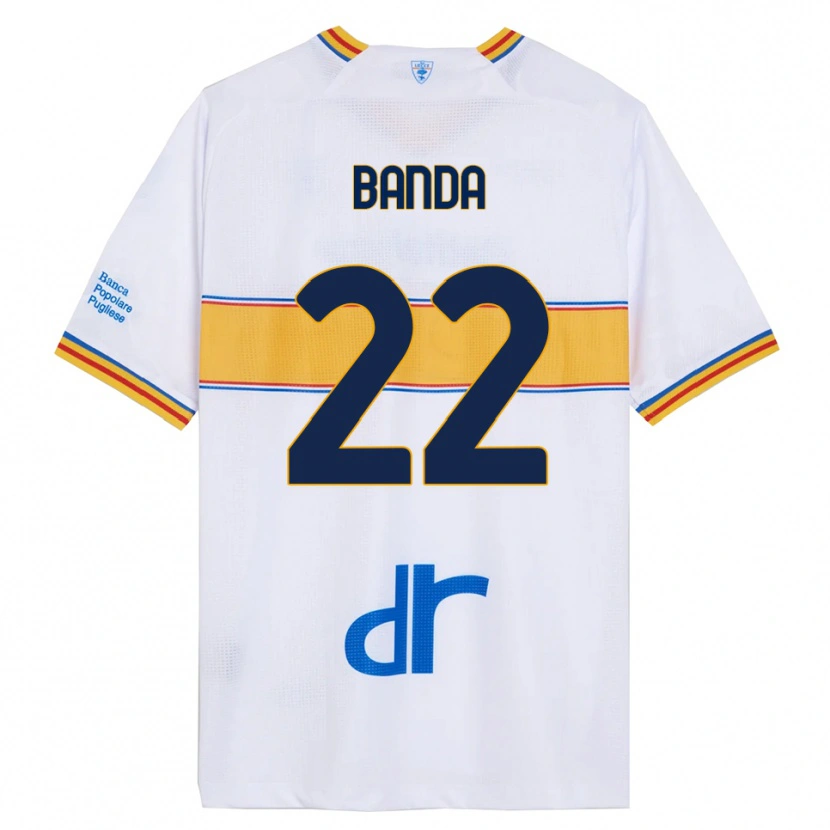 Danxen Dámské Lameck Banda #22 Bílá Žlutá Daleko Hráčské Dresy 2025/26 Dres