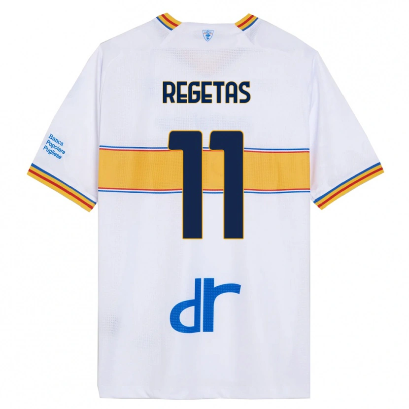 Danxen Dámské Domagoj Regetas #11 Bílá Žlutá Daleko Hráčské Dresy 2025/26 Dres