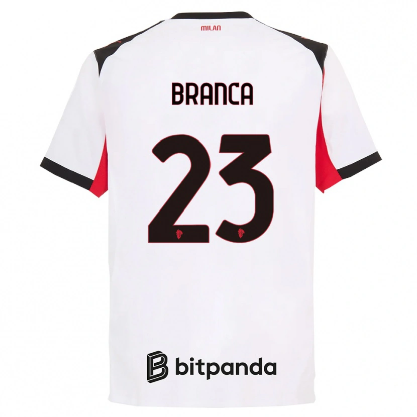 Danxen Dámské Simone Branca #23 Bílá Černá Daleko Hráčské Dresy 2025/26 Dres