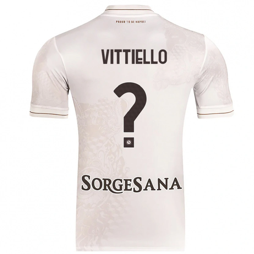 Danxen Dámské Antonio Vittiello #0 Šampaňská Hnědá Daleko Hráčské Dresy 2025/26 Dres