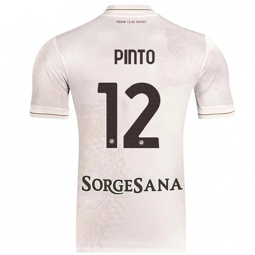 Danxen Dámské Ciro Pinto #12 Šampaňská Hnědá Daleko Hráčské Dresy 2025/26 Dres