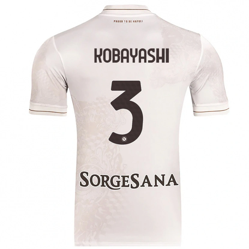 Danxen Dámské Miharu Kobayashi #3 Šampaňská Hnědá Daleko Hráčské Dresy 2025/26 Dres