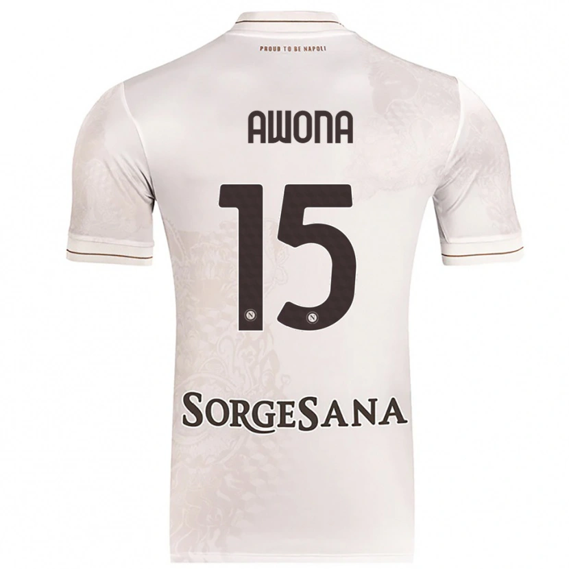 Danxen Dámské Aurelle Awona #15 Šampaňská Hnědá Daleko Hráčské Dresy 2025/26 Dres