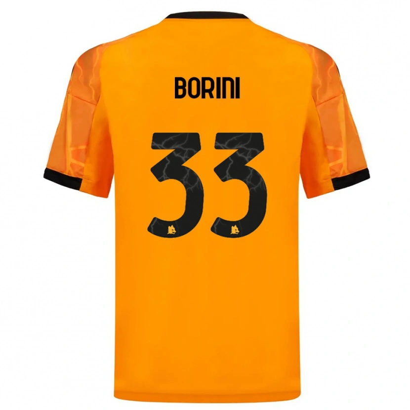 Danxen Dámské Joyce Borini #33 Oranžová Černá Daleko Hráčské Dresy 2025/26 Dres