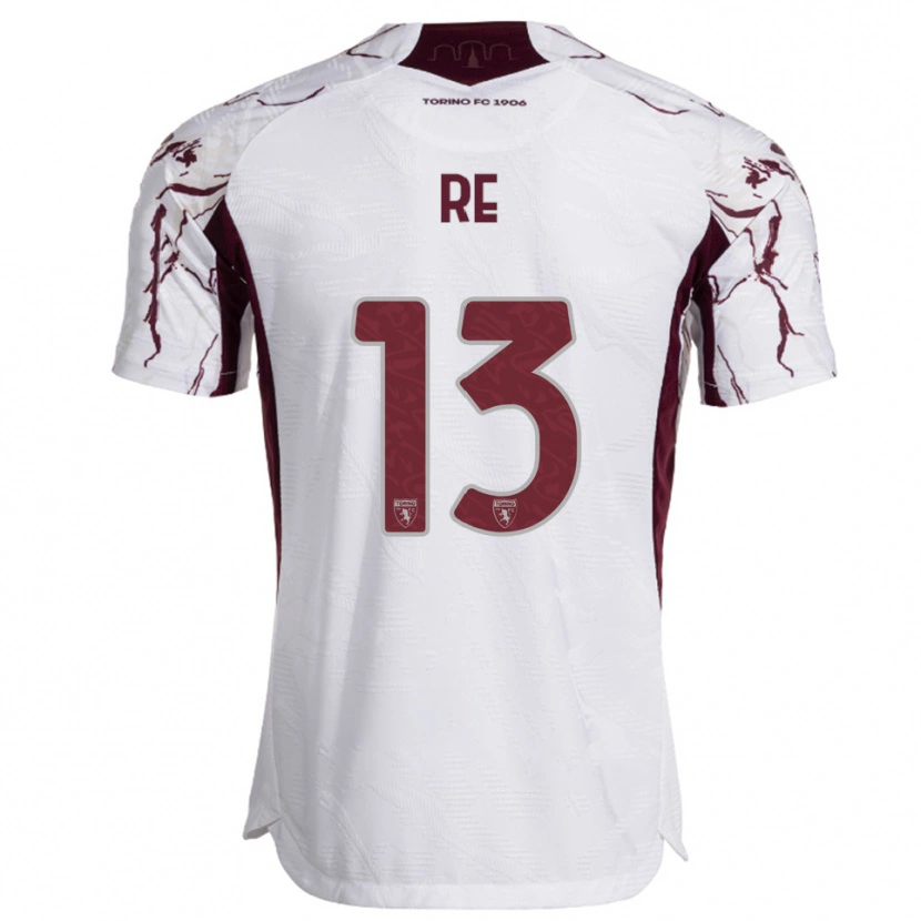 Danxen Dámské Martino Re #13 Bílá Burgundská Daleko Hráčské Dresy 2025/26 Dres