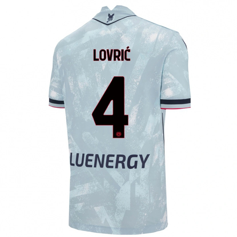 Danxen Dámské Sandi Lovrić #4 Světle Modrá Černá Daleko Hráčské Dresy 2025/26 Dres