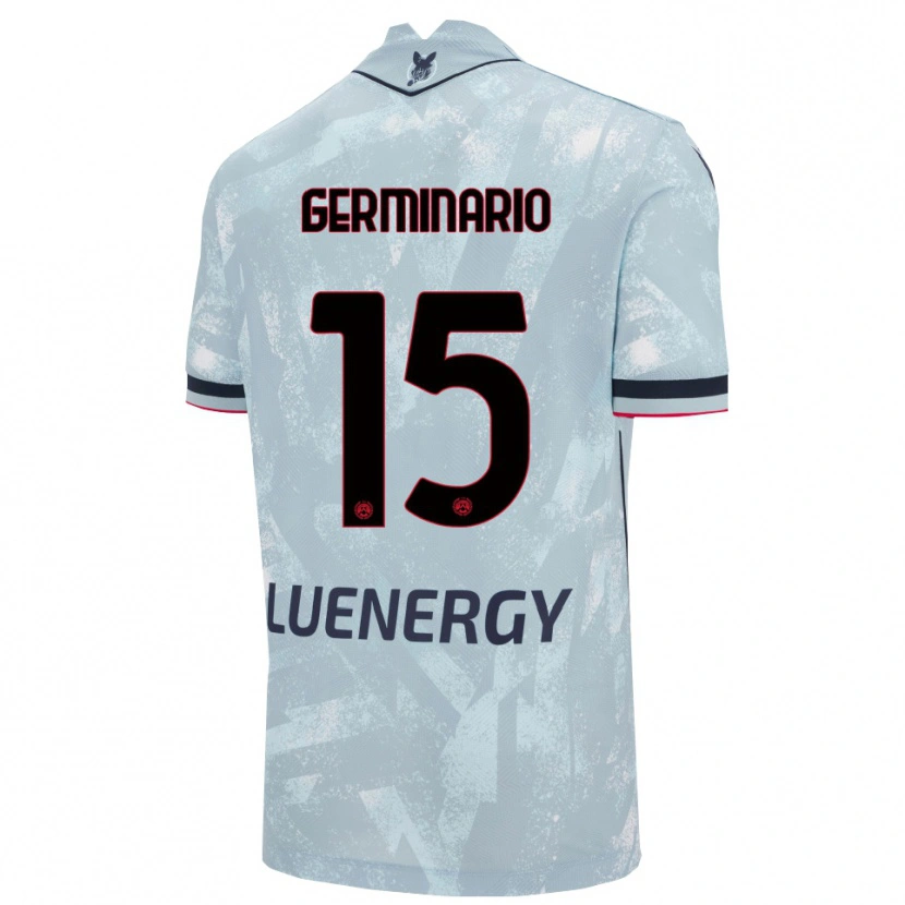 Danxen Dámské Mattia Germinario #15 Světle Modrá Černá Daleko Hráčské Dresy 2025/26 Dres