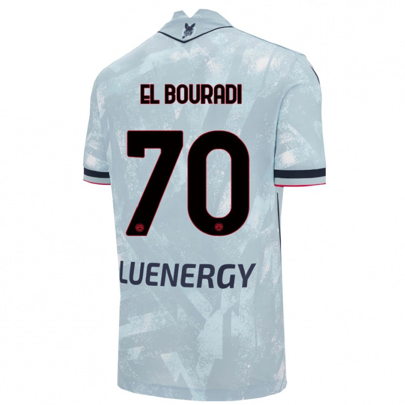 Danxen Dámské Walid El Bouradi #70 Světle Modrá Černá Daleko Hráčské Dresy 2025/26 Dres
