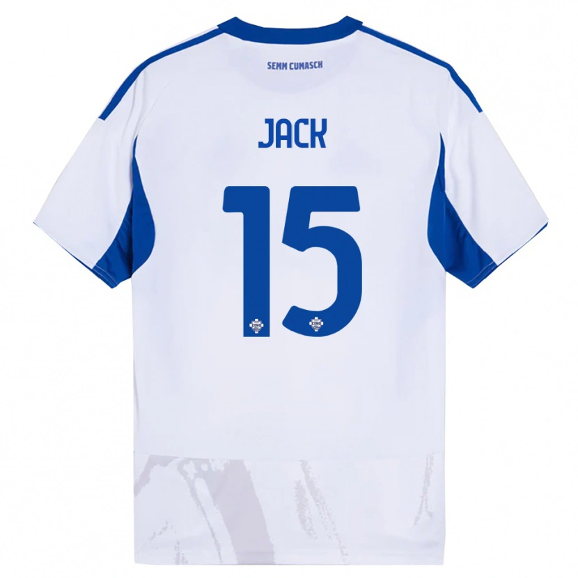 Danxen Dámské Fellipe Jack #15 Bílá Modrá Daleko Hráčské Dresy 2025/26 Dres