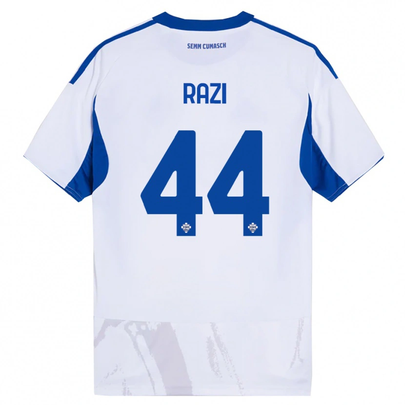 Danxen Dámské Naj Razi #44 Bílá Modrá Daleko Hráčské Dresy 2025/26 Dres