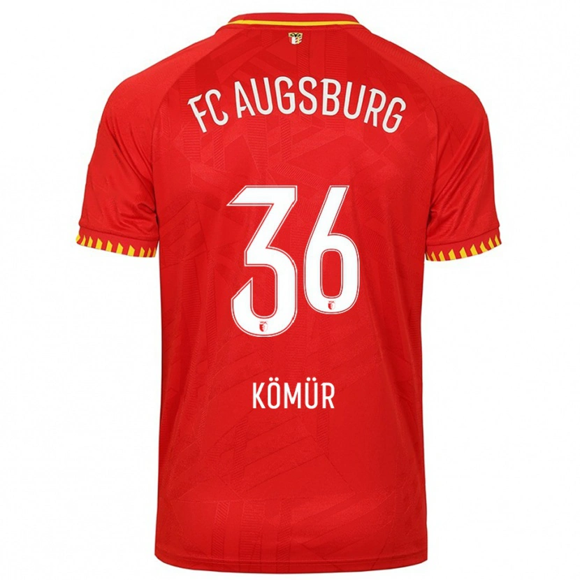 Danxen Dámské Mert Kömür #36 Červená Žlutá Daleko Hráčské Dresy 2025/26 Dres