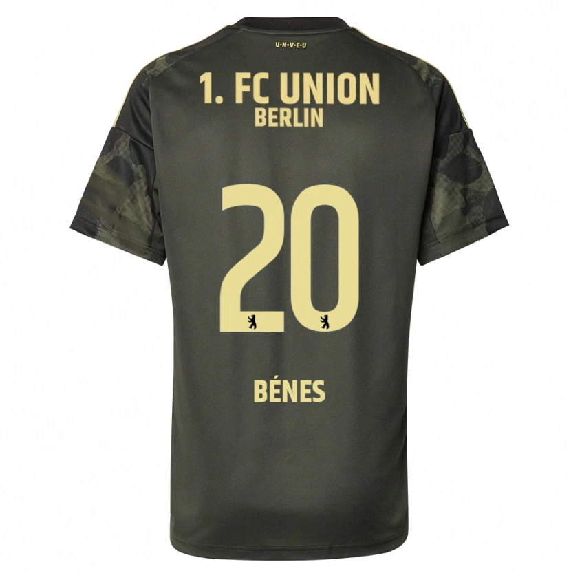 Danxen Dámské László Bénes #20 Tmavě Zelená Černá Daleko Hráčské Dresy 2025/26 Dres