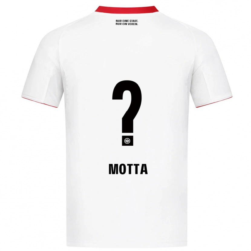 Danxen Dámské Noel Motta #0 Bílá Červená Daleko Hráčské Dresy 2025/26 Dres