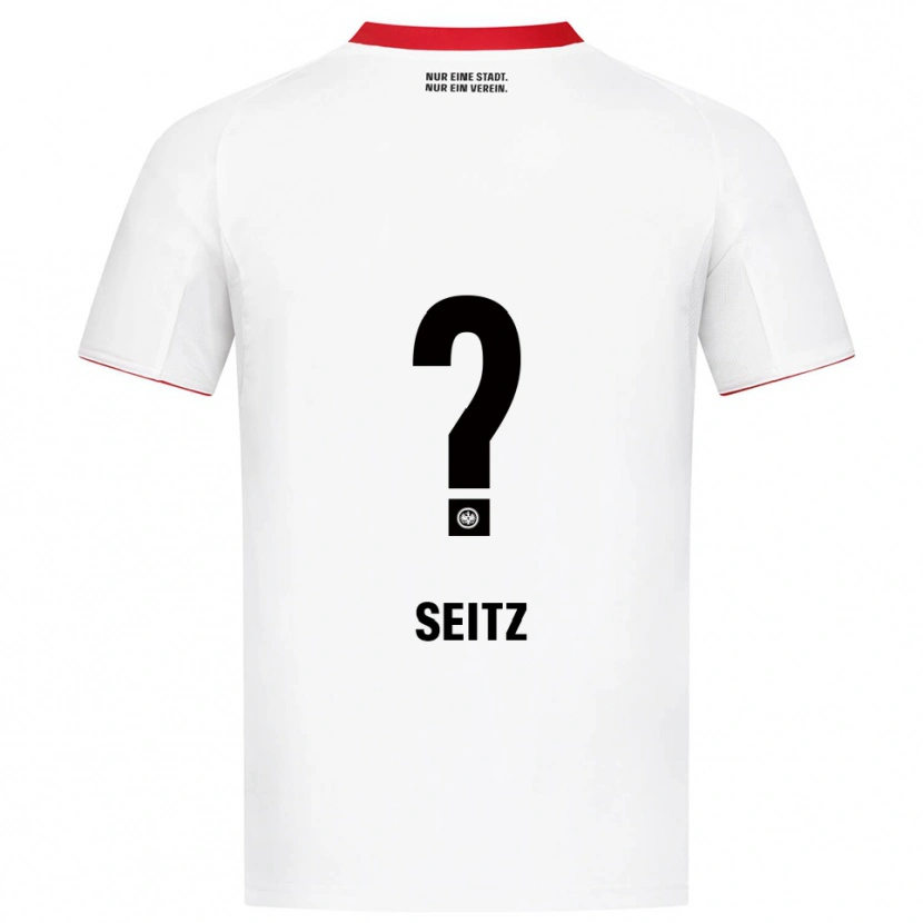 Danxen Dámské Luca Seitz #0 Bílá Červená Daleko Hráčské Dresy 2025/26 Dres