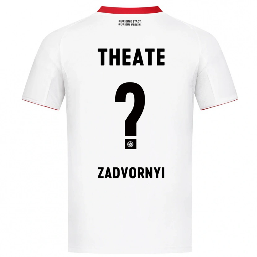 Danxen Dámské Igor Zadvornyi #0 Bílá Červená Daleko Hráčské Dresy 2025/26 Dres