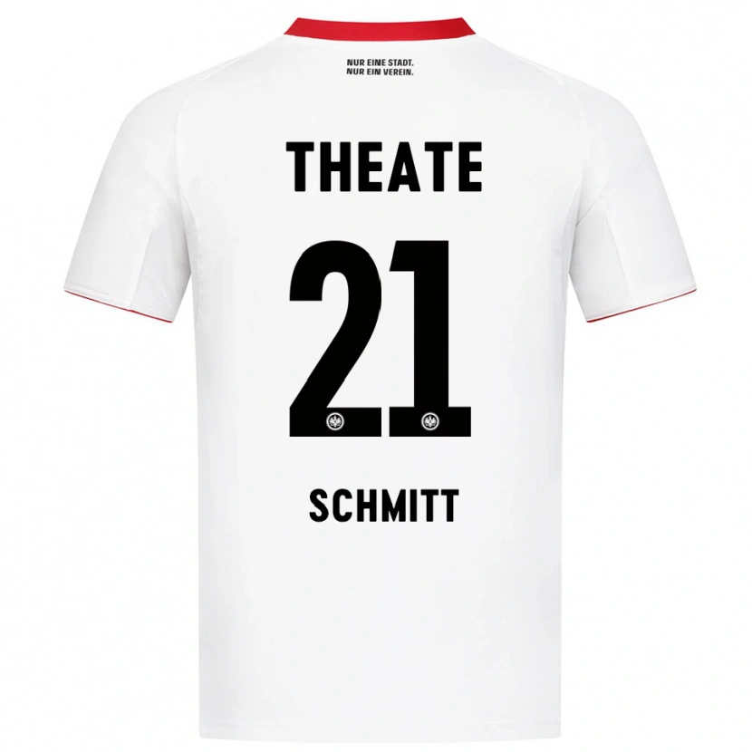 Danxen Dámské Joshua Schmitt #21 Bílá Červená Daleko Hráčské Dresy 2025/26 Dres