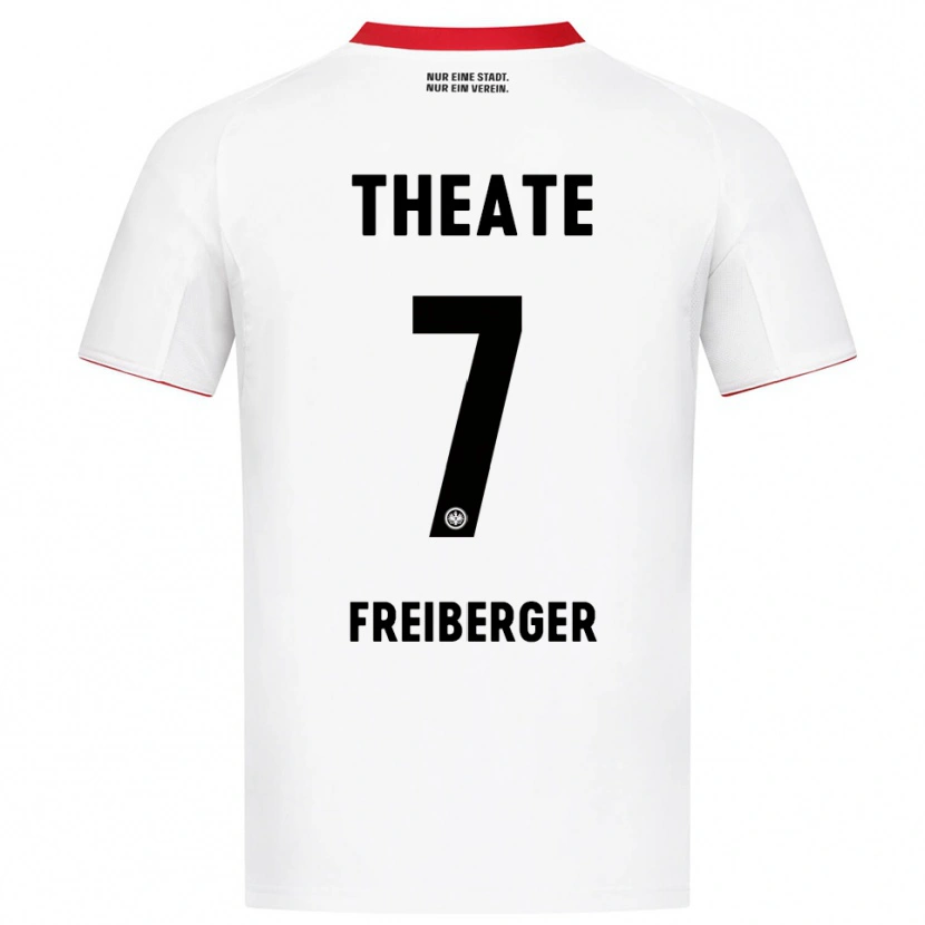 Danxen Dámské Benjamin Freiberger #7 Bílá Červená Daleko Hráčské Dresy 2025/26 Dres