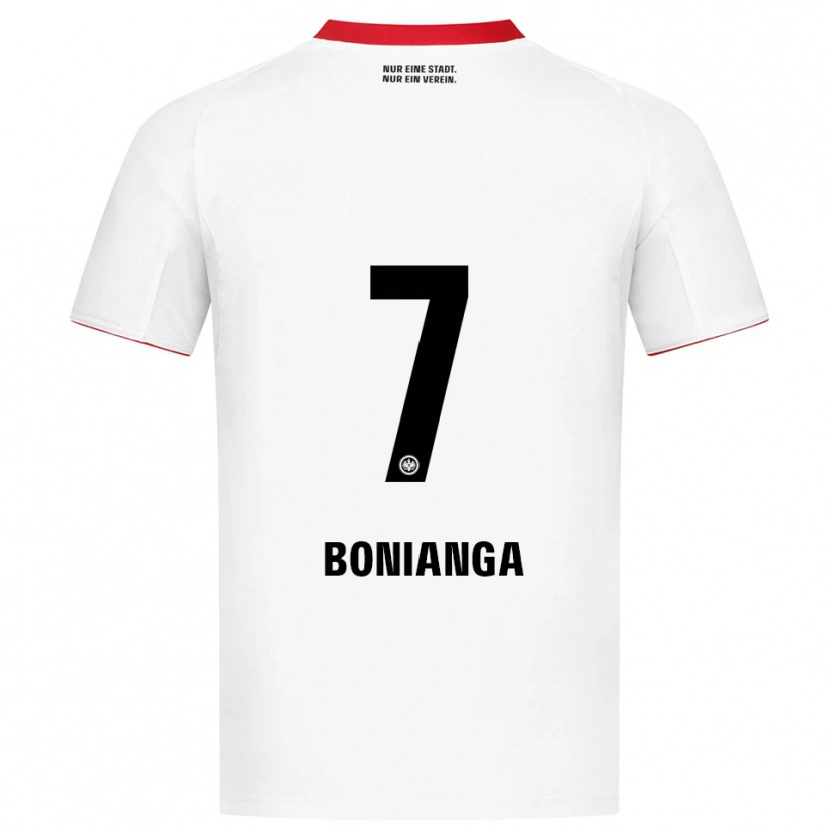 Danxen Dámské Phinees Bonianga #7 Bílá Červená Daleko Hráčské Dresy 2025/26 Dres