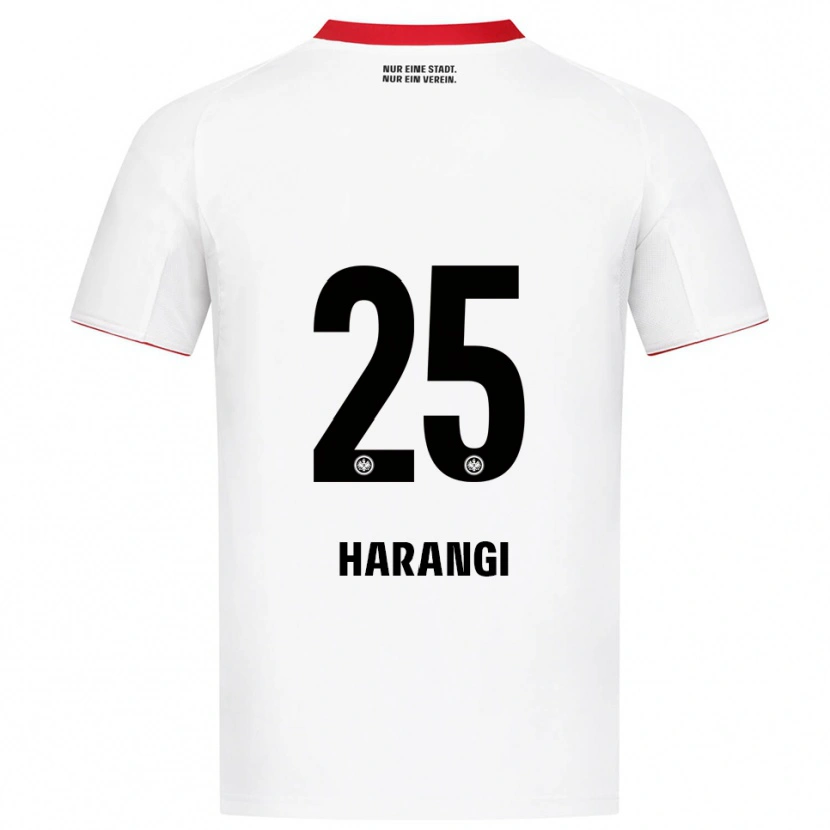Danxen Dámské Aiden Harangi #25 Bílá Červená Daleko Hráčské Dresy 2025/26 Dres