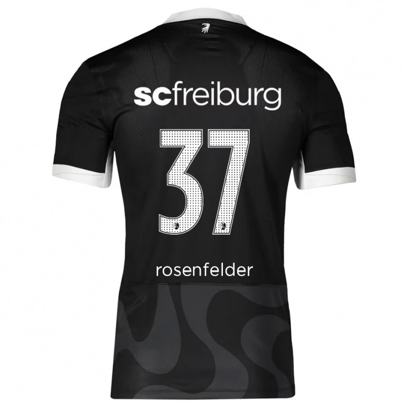 Danxen Dámské Max Rosenfelder #37 Černá Bílá Daleko Hráčské Dresy 2025/26 Dres