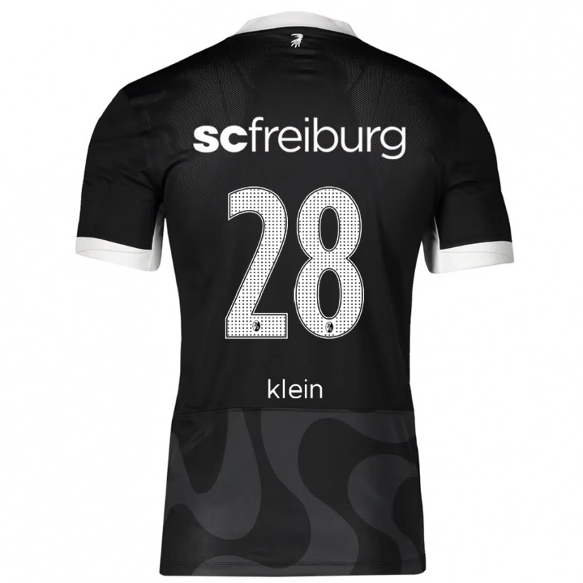 Danxen Dámské Marius Klein #28 Černá Bílá Daleko Hráčské Dresy 2025/26 Dres