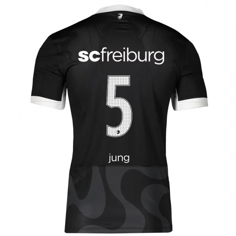 Danxen Dámské Anthony Jung #5 Černá Bílá Daleko Hráčské Dresy 2025/26 Dres