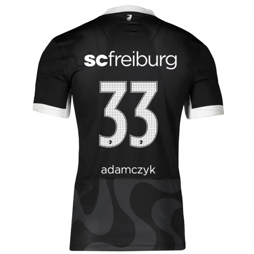Danxen Dámské Rebecca Adamczyk #33 Černá Bílá Daleko Hráčské Dresy 2025/26 Dres