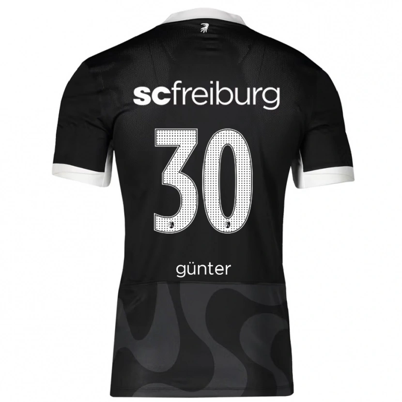 Danxen Dámské Christian Günter #30 Černá Bílá Daleko Hráčské Dresy 2025/26 Dres