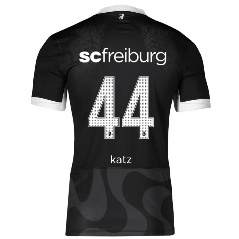 Danxen Dámské Kilian Katz #44 Černá Bílá Daleko Hráčské Dresy 2025/26 Dres