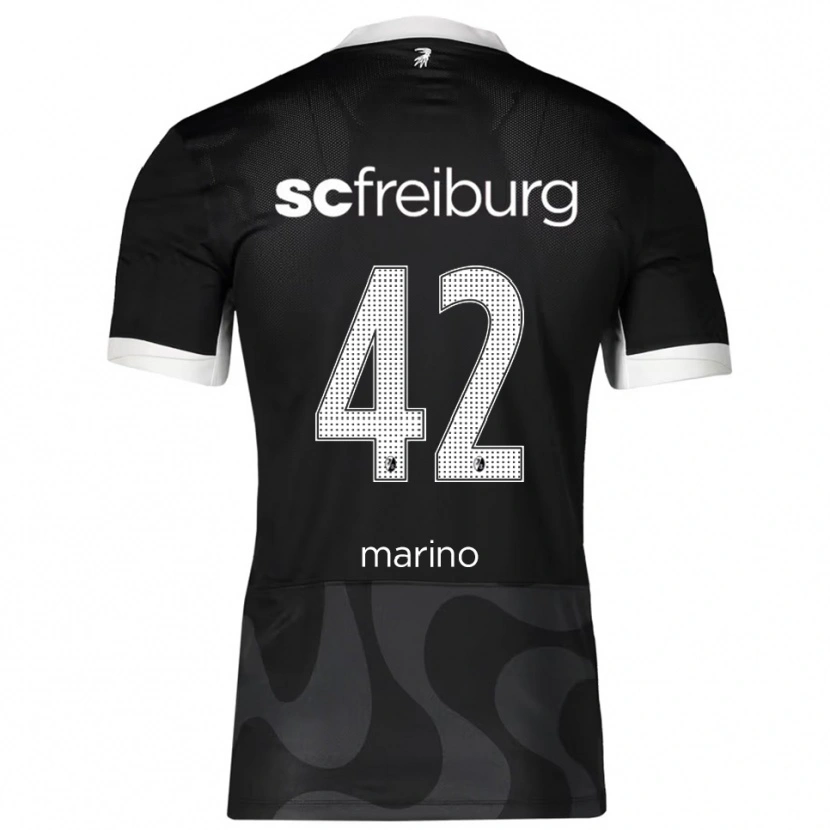Danxen Dámské Luca Marino #42 Černá Bílá Daleko Hráčské Dresy 2025/26 Dres