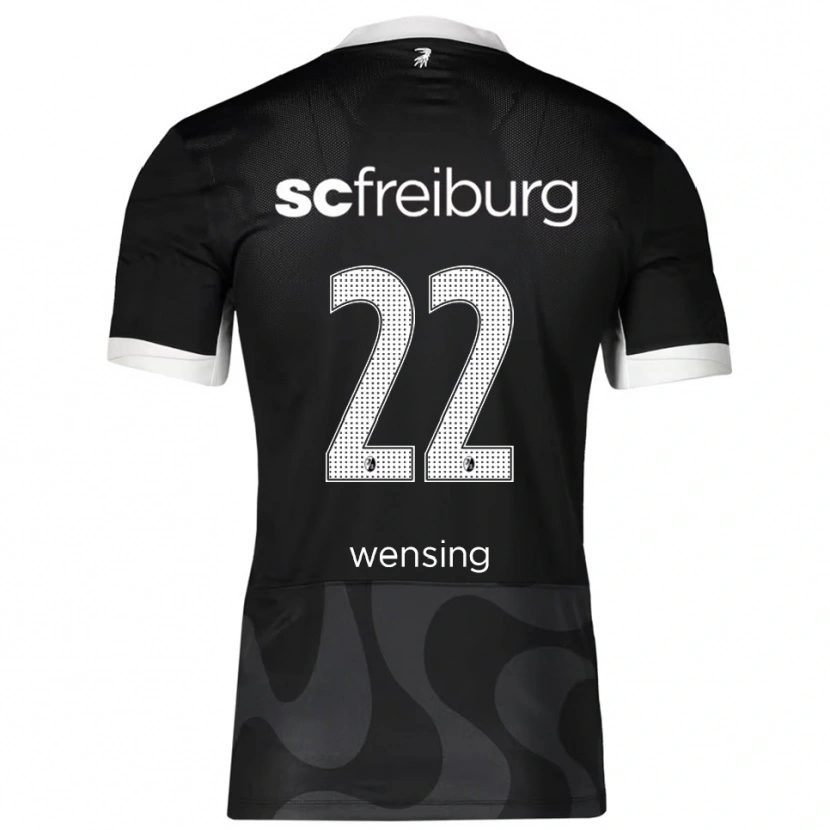 Danxen Dámské Luisa Wensing #22 Černá Bílá Daleko Hráčské Dresy 2025/26 Dres