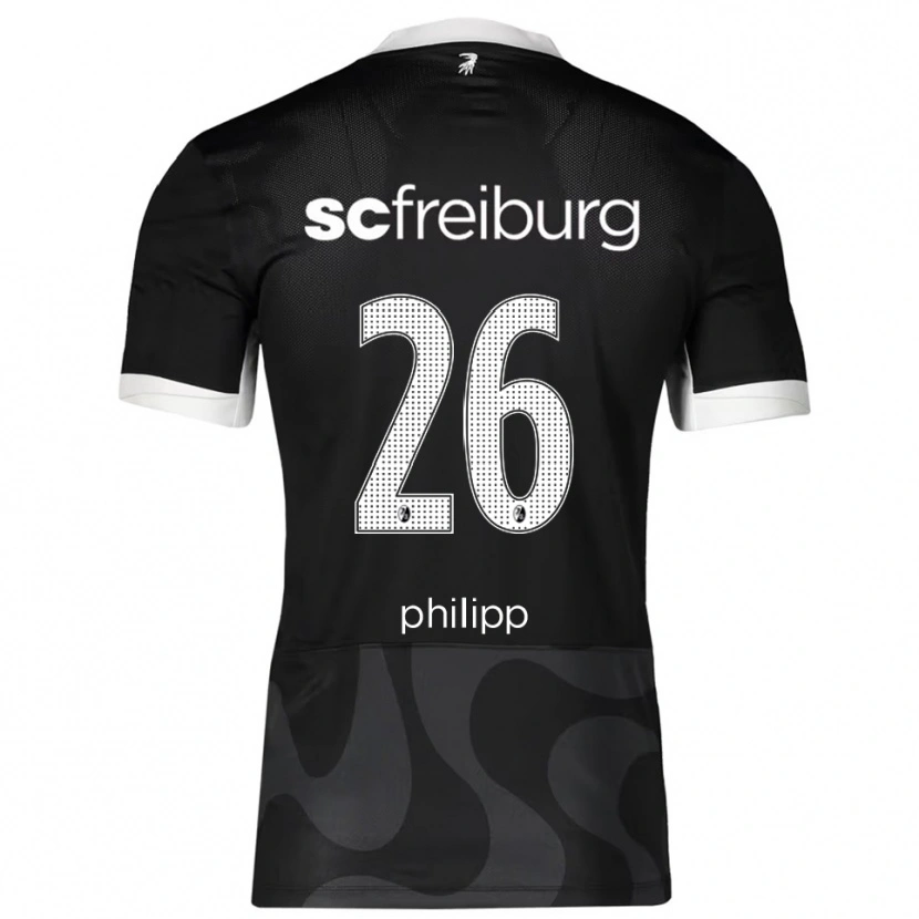 Danxen Dámské Maximilian Philipp #26 Černá Bílá Daleko Hráčské Dresy 2025/26 Dres